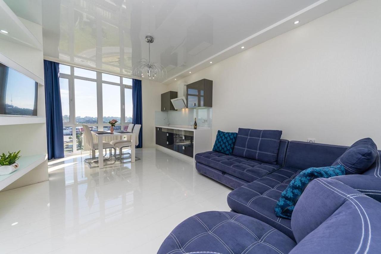 Fashionable Panoramic Apartments Dnieper. Obolon Kiev Luaran gambar